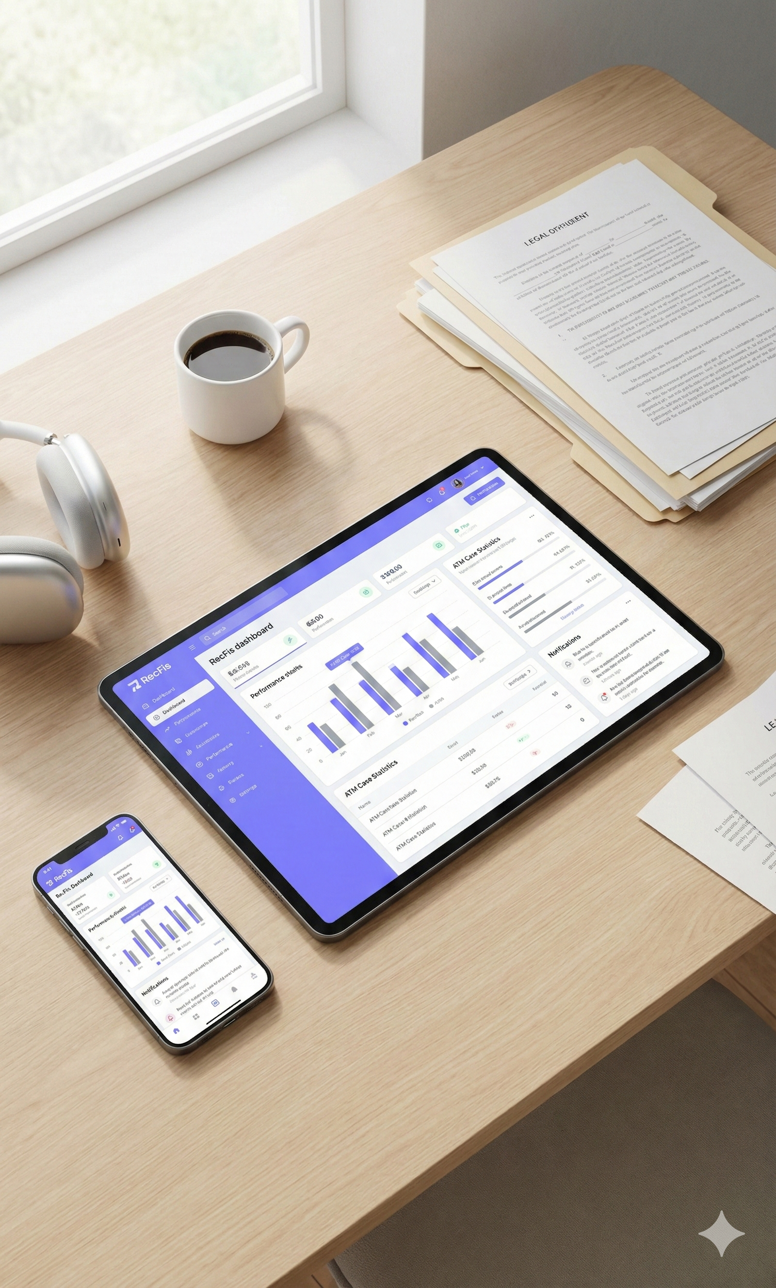 Trabajo remoto con RecFis - Ahorra costos operativos trabajando desde casa